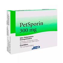 Antibiótico Petsporin 300mg Mundo Animal C/12 Comprimidos