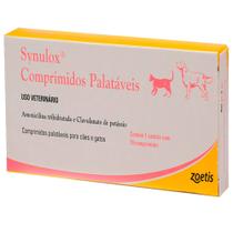Antibiótico Synulox para Cães com 10 Comprimidos de 250 mg