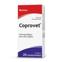 Anticoprofágico para Cães e Gatos Coprovet (20 comprimidos) Coveli