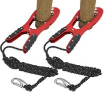 Antidious Kayak Grip Anchor, 5 m, Paracord, pacote com 2 unidades, vermelho Antidious Kayak Grip Anchor, 5 m, Paracord, pacote com 2 unidades, vermelho