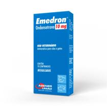 Antiemético Emedron 10 mg para Cães e Gatos 10 comprimidos Antiemético Emedron 10 mg para Cães e Gatos 10 comprimidos
