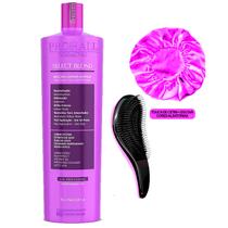 Antifrizz Capilar Progressiva Loiras Select Blond 1 Litro Prohall +Escova e Touca