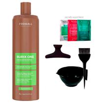 Antifrizz Progressiva Burix One 1 Litro Prohall +Cumbuca/Presilha/Sachê