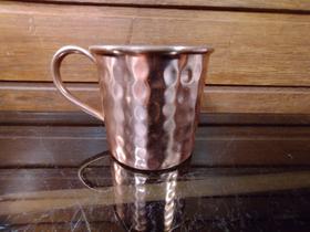 Antiga Caneca Em Cobre Martelado - R 11751 Antiga Caneca Em Cobre Martelado - R 11751
