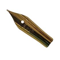 Antiga Pena Americana Caligrafia Super Macia Plaquê De Ouro