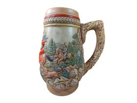 Antigo Grande Caneco De Chopp Em Porcelana - R 11723 Antigo Grande Caneco De Chopp Em Porcelana - R 11723