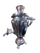 Antigo Samovar Espessurado A Prata - 10486 Antigo Samovar Espessurado A Prata - 10486