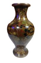 Antigo Vaso Metal Cloisonné - C 10971 Antigo Vaso Metal Cloisonné - C 10971