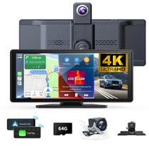 Antika Wireless CarPlay 10,26" Câmera de Painel 4K 360 com GPS