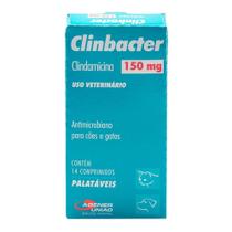 Antimicrobiano Agener União Clinbacter para Cães e Gatos - 150 mg