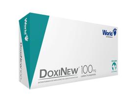 Antimicrobiano Cães Gatos Doxinew 100mg 14 Comprimidos - WORLD