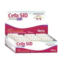 Antimicrobiano Cefa Sid 220Mg - 100 Comprimidos - Vansil