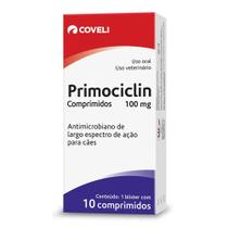Antimicrobiano Primociclin 100mg Coveli C/ 10C Antimicrobiano Primociclin 100mg Coveli C/ 10C