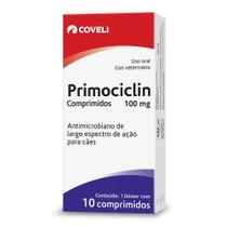 Antimicrobiano Primociclin 100mg Coveli C/ 10C