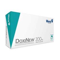 Antimicrobiano World Veterinária DoxiNew 200mg Para Cães e Gatos