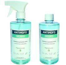 Antimofo mata mofo Drako 1 Borrifador 500ml E Refil 500ml Aroma Limão