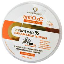 Antiox C Máscara Antioxidante Clareadora, Cosmobeauty, Antienvelhecimento Vitamina C 35% 100G