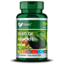 Antioxidante Óleo de Abacate Muwiz 60 cápsulas 1000mg (c/ Ômega 6)