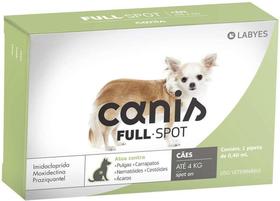 Antiparasitário Canis Full Spot 1 4 kg 0,4ml - LABYES