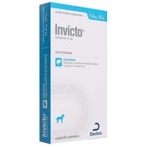 Antiparasitário Invicto 57mg 1cp para Cães - Dechra