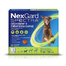 Antiparasitário NexGard Spectra para Cães de 7,6 a 15 kg - 1 Comprimido - Boehringer Ingelheim