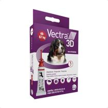 Antiparasitário Vectra 3D Cães 40 a 67Kg Ceva - 1 Pipeta 8mL