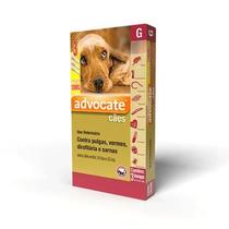Antipulgas Advocate Cães 10 a 25kg 3 pipetas