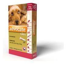 Antipulgas Advocate Cães 10kg A 25kg - 2,5ml - 1 Unidade