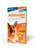 Antipulgas Advocate Cães mais de 25kg 3 pipetas