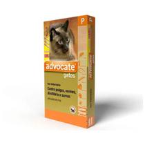Antipulgas Advocate Gatos Até 4 Kg Com 3 Bisnagas Antipulgas Advocate Gatos Até 4 Kg Com 3 Bisnagas