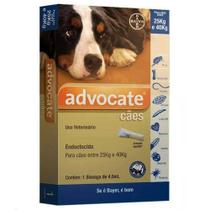 Antipulgas Advocate para Cães de 25 a 40 Kg Bayer 1 pipeta