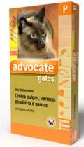Antipulgas Advocate Para Gatos Até 4 Kg Combo 3 Pipetas - Elanco