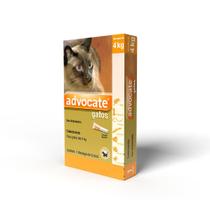 Antipulgas Advocate Para Gatos Até 4kg - 1 Pipeta