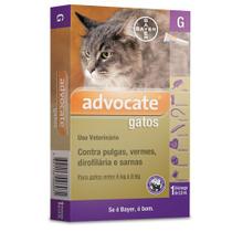 Antipulgas Advocate para Gatos de 4 a 8kg 0,8ml 1 bisnaga
