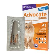 Antipulgas Advocate para Gatos de 4kg á 8kg 0,8ml