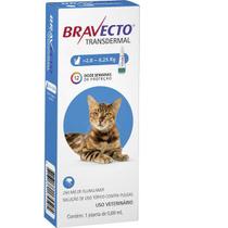 Antipulgas bravecto pipeta para gatos 2,8 a 6,25kg azul - MSD