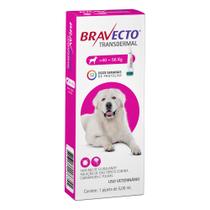 Antipulgas Bravecto Transdermal 1400mg Cães de 40kg à 56kg Antipulgas Bravecto Transdermal 1400mg Cães de 40kg à 56kg