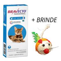 Antipulgas Bravecto Transdermal Gatos 2,8 a 6,25kg 250 mg