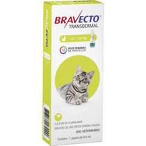 Antipulgas Bravecto Transdermal para Gatos de 1,2 a 2,8 Kg 112,5mg