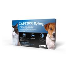 Antipulgas Capstar 11,4mg Cães Até 11,4kg C/1 Comprimido