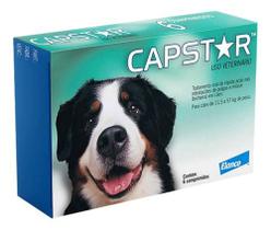 Antipulgas Capstar Elanco 57mg Cães De 11 A 57kg - 6 Comprim - NOVARTIS