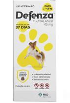 Antipulgas, Carrapatos e Sarnas Defenza Para Cães 2 a 4,5 kg 1 Comprimido Antipulgas, Carrapatos e Sarnas Defenza Para Cães 2 a 4,5 kg 1 Comprimido