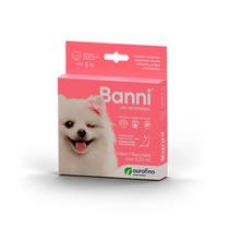 Antipulgas, Carrapatos e Vermifugo Ourofino Banni 0,31 Ml Para Cães Até 5 Kg - 1 Pipeta
