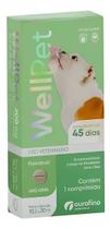 Antipulgas Carrapatos Wellpet Cão Ourofino 200mg 10,1 A 20kg