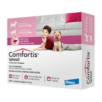 Antipulgas Comfortis 140 mg Caes 2,3 a 4,5 kg e Gatos 1,4 a 2,8 kg - 1 Unid - Elanco