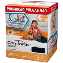 Antipulgas Comfortis 270mg 1 Compr - Elanco - 3 Unidades