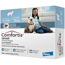 Antipulgas Comfortis 810mg Cães de 18 a 27kg com 1 comprimido - ELANCO