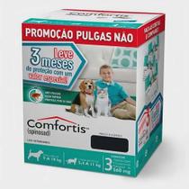 Antipulgas Comfortis Cães 9-18Kg/Gatos 5,4-11Kg 3 Comprimido