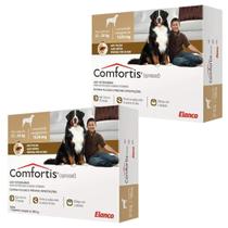 Antipulgas Comfortis Elanco Cães 27 A 54kg - 1620mg - 2 Cps