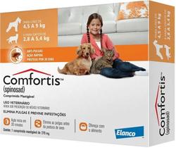 Antipulgas Comfortis Elanco Cães 4,5 A 9kg Gatos 2,8 A 5,4kg